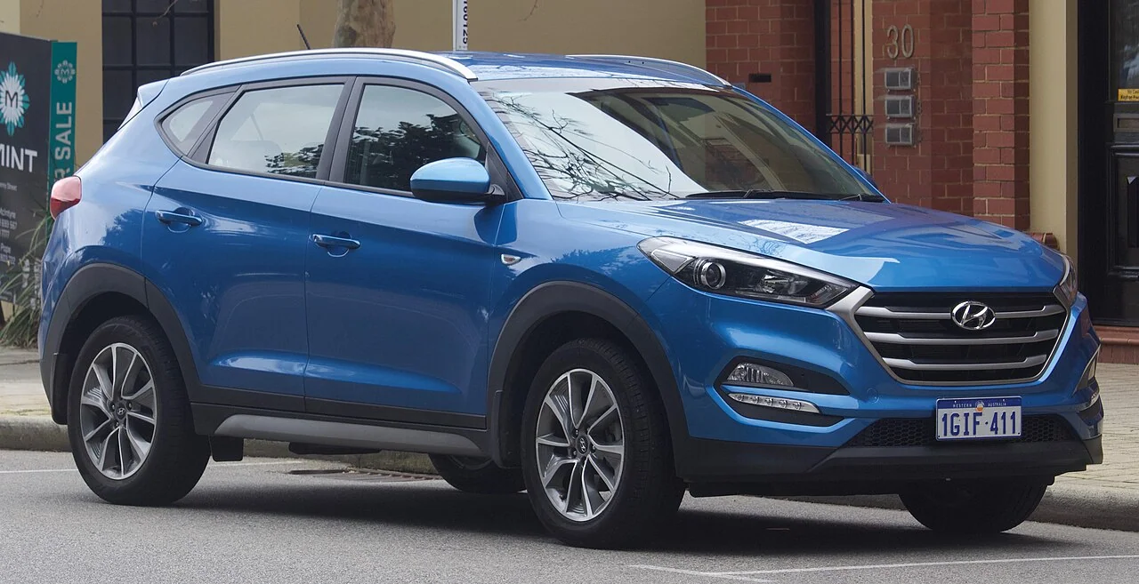 2014–2021 Hyundai Tucson — representative vehicle photo