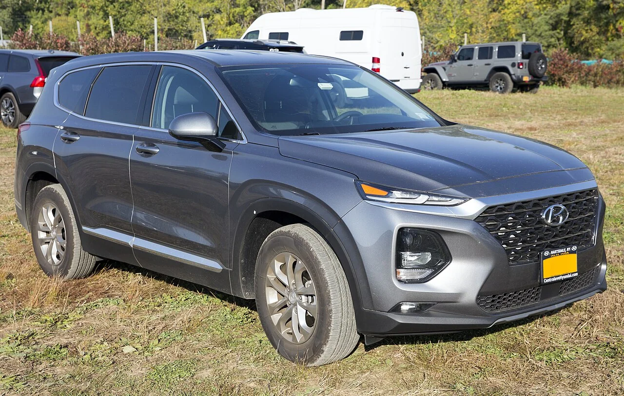 2019–2021 Hyundai Santa Fe — representative vehicle photo