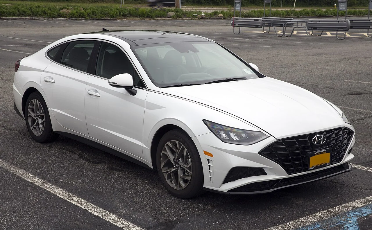 2020–2021 Hyundai Sonata — representative vehicle photo