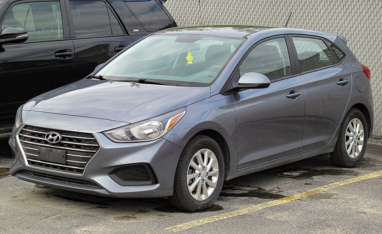 2018–2021 Hyundai Accent — representative vehicle photo