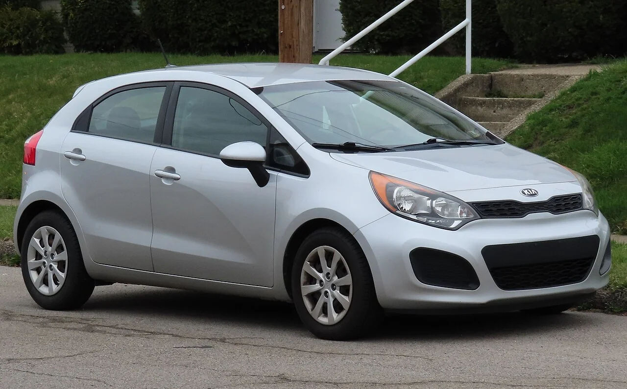 2012–2017 Kia Rio — representative vehicle photo