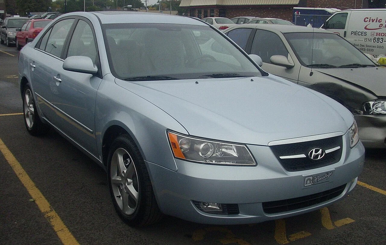 2006–2010 Hyundai Sonata — representative vehicle photo