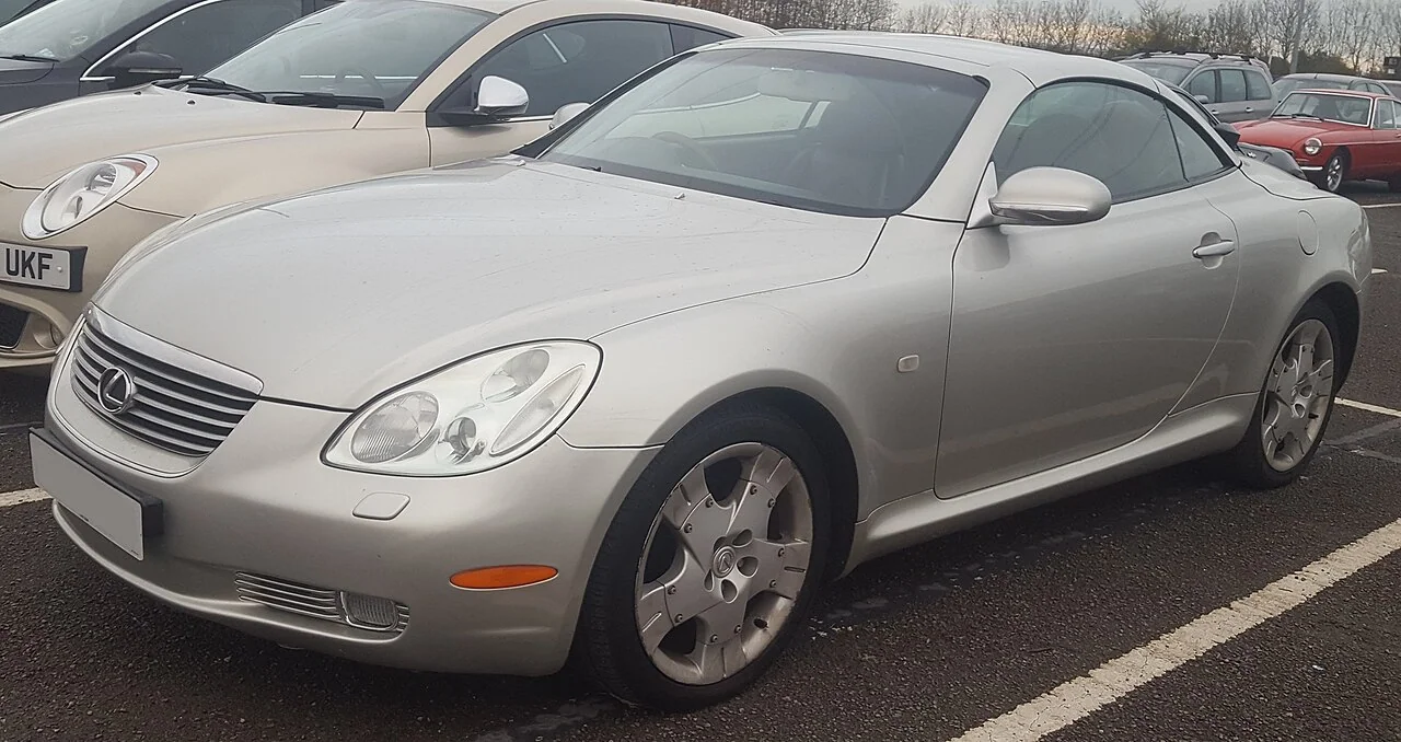 2002–2010 Lexus SC430 — representative vehicle photo