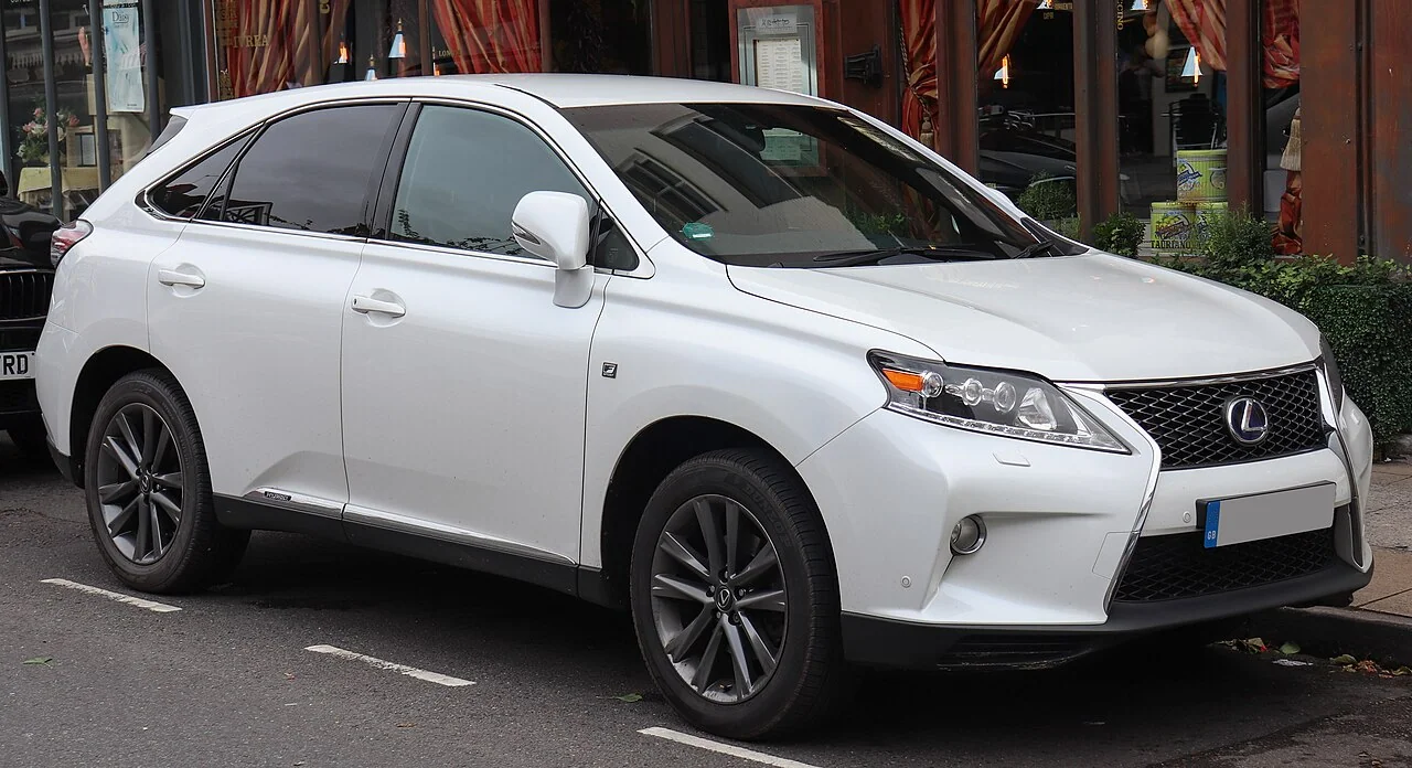 2010–2015 Lexus RX450h — representative vehicle photo