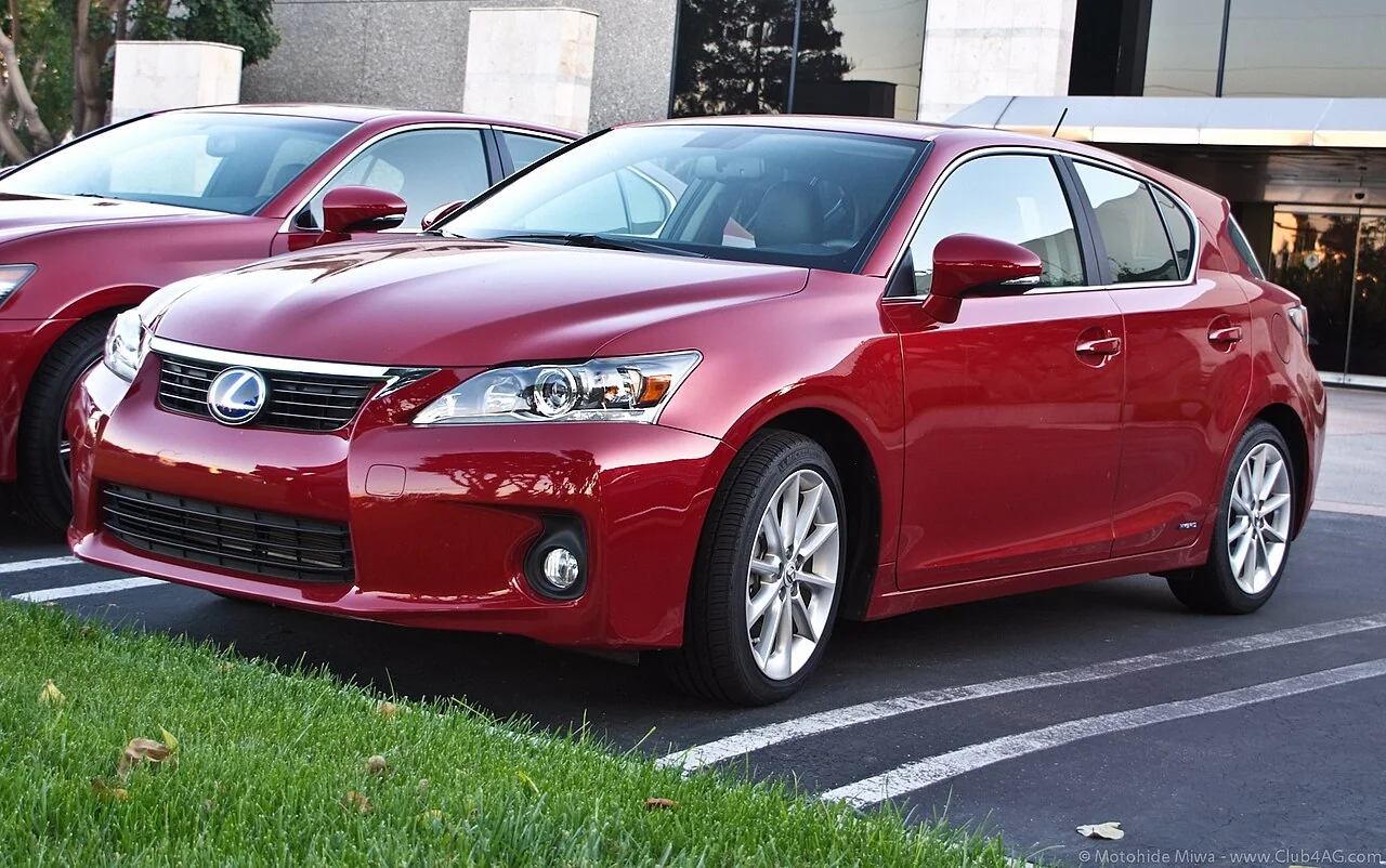 2011–2017 Lexus CT200h — representative vehicle photo