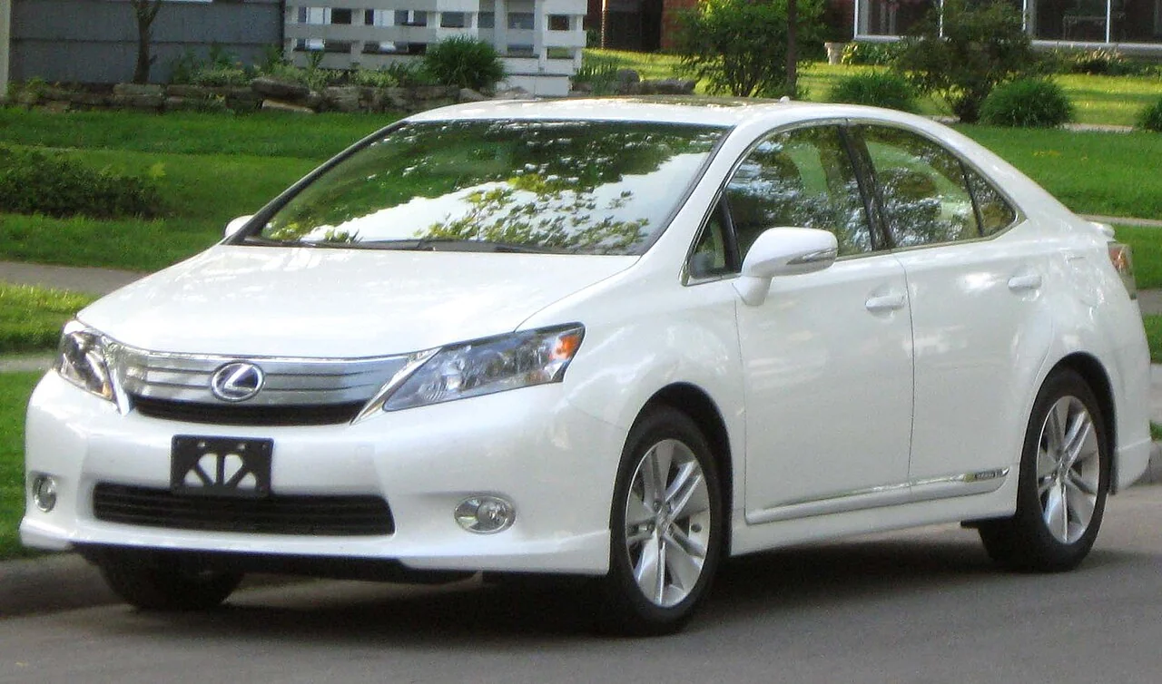 2010–2012 Lexus HS250h — representative vehicle photo