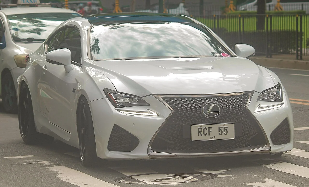 2015–2021 Lexus RC F — representative vehicle photo