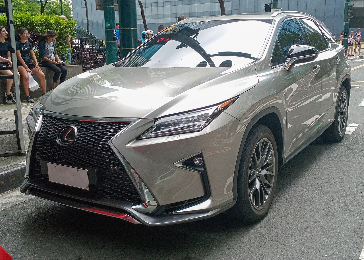 2016–2019 Lexus RX350 — representative vehicle photo