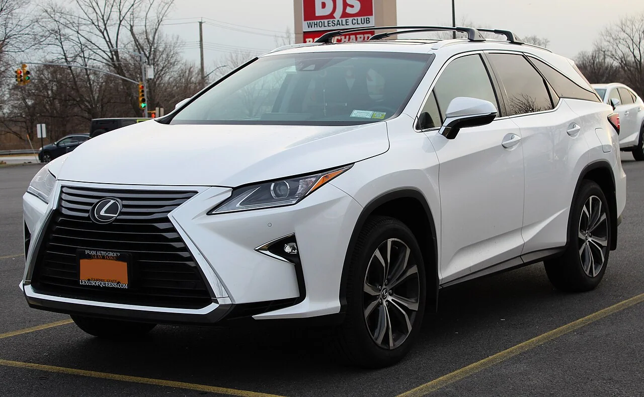 2018–2021 Lexus RX350L — representative vehicle photo