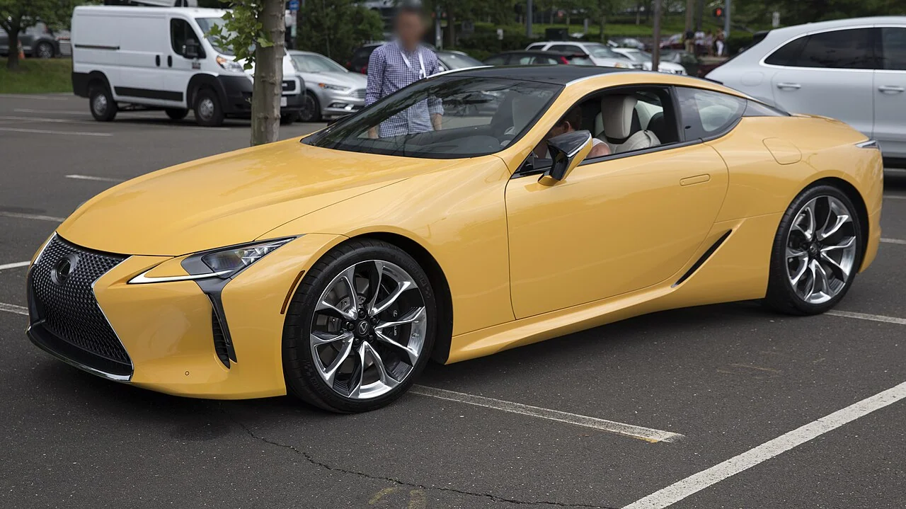 2018–2021 Lexus LC500 — representative vehicle photo